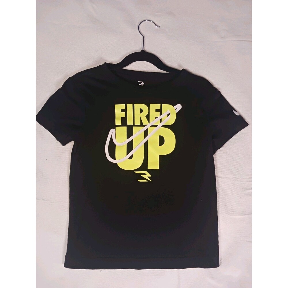 Youth Nike Fired Up Swoosh Russell Wilson T-Shirt Size 6/7